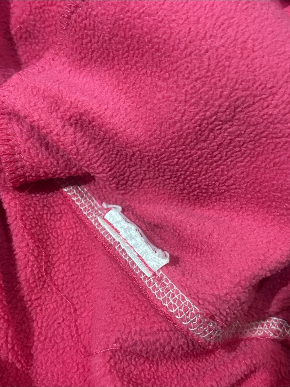 Bright pink Heathered hoodie athletic Athleisure pullover sweatshirt large - Picture 5 of 14